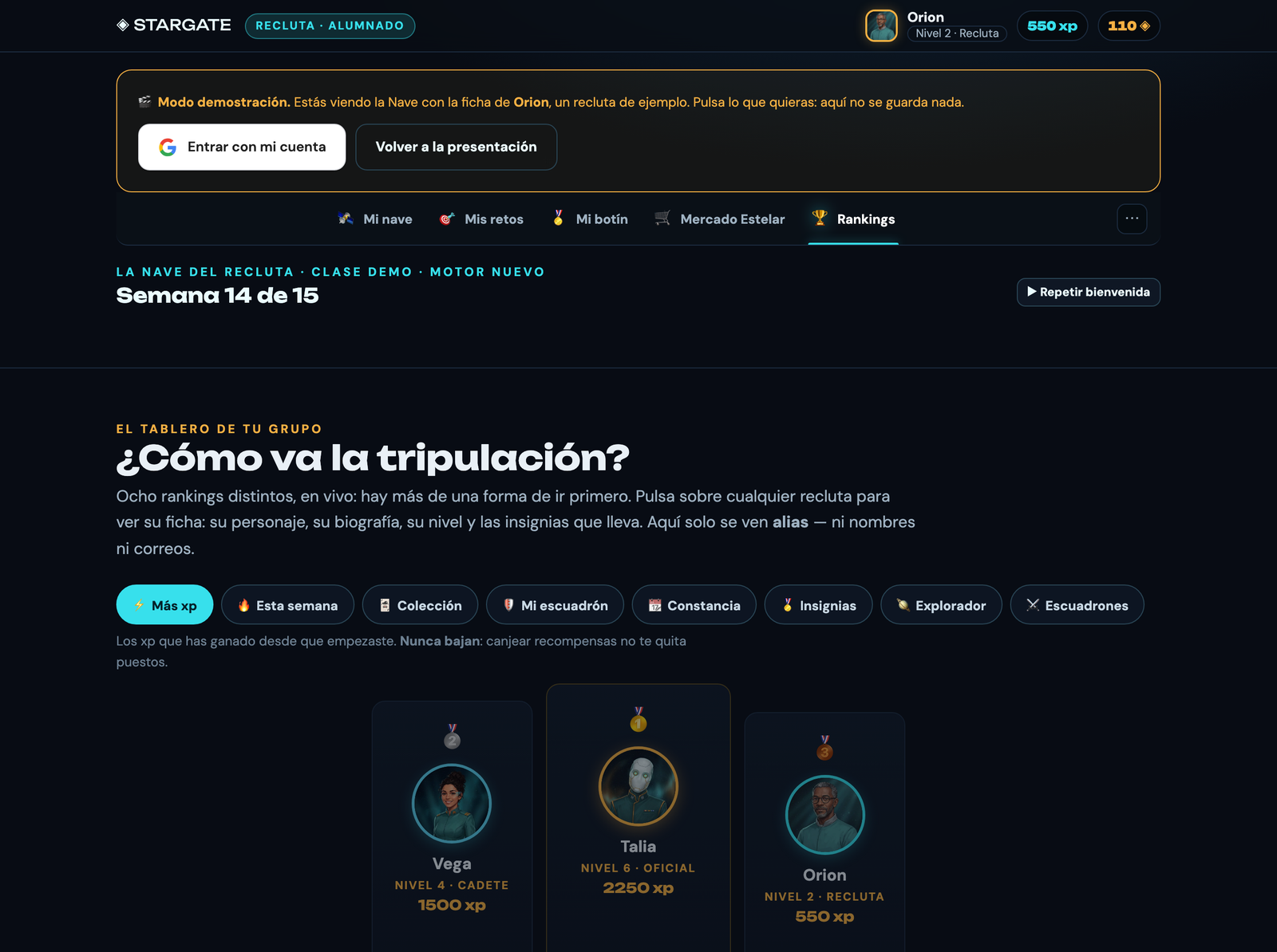 Ocho formas de ir primero